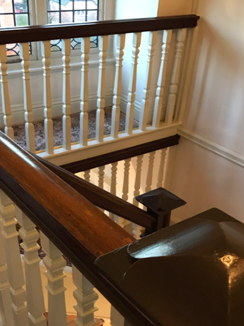 French Polishing Stairs
