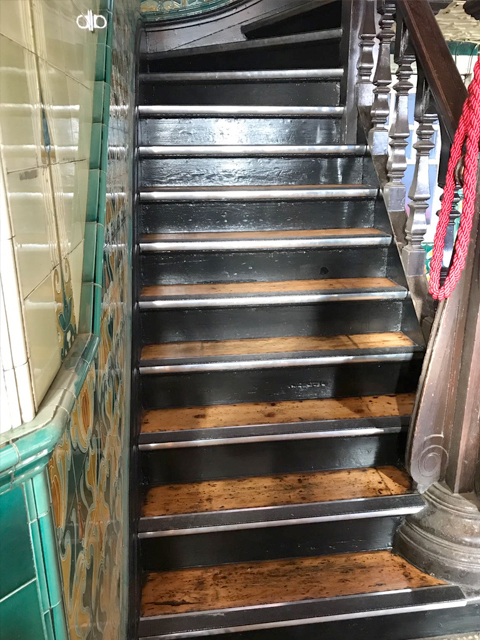 Pub Stairs Sanding and Sealing